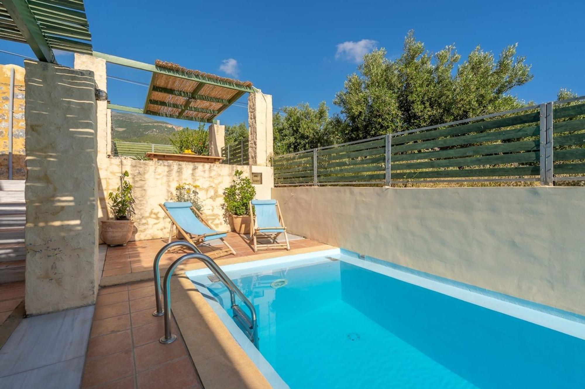 Villa Mediterranea, With Heated Pool Livadia  Exterior foto